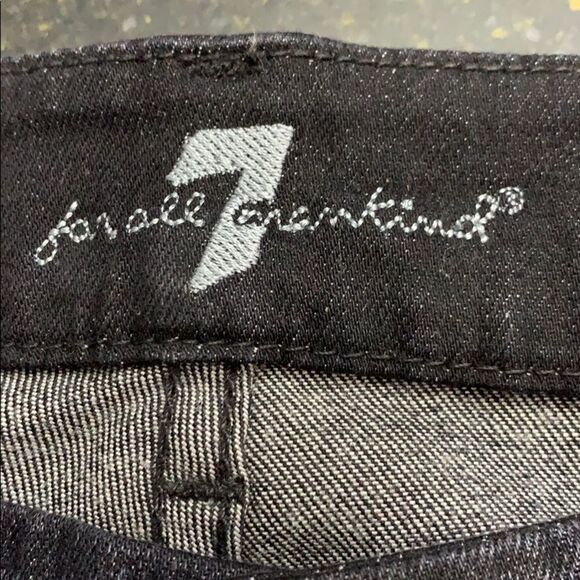 7 FOR ALL MANKIND JEANS HIGH WAIST SKINNY - Picture 4 of 9